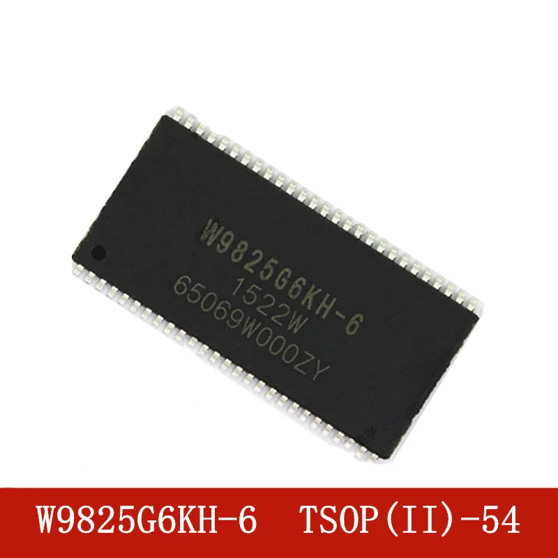 

5 шт./лот 100% новый и оригинальный W9825G6KH-6 TSOP(II)-54 256Mbit RAM в наличии