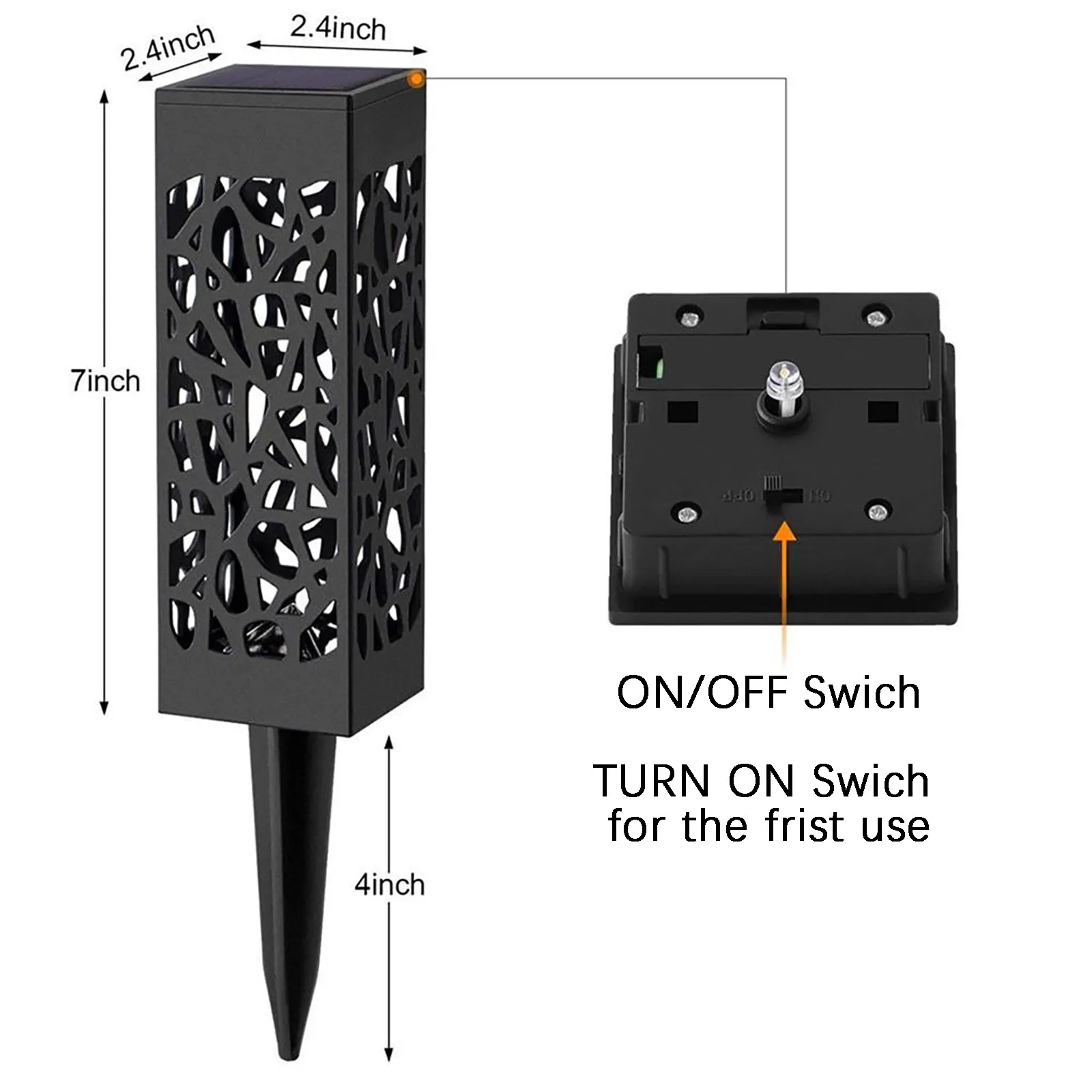 6Pack Solar Powered LED Garden Landscape Lights Outdoor Waterproof Solar Lawn Auto On/Off Light Decoration Hollow Out Patio Yard
6Pack Solar Powered LED Garden Landscape Lights Outdoor Waterproof Solar Lawn Auto On/Off Light Decoration Hollow Out Patio Yard