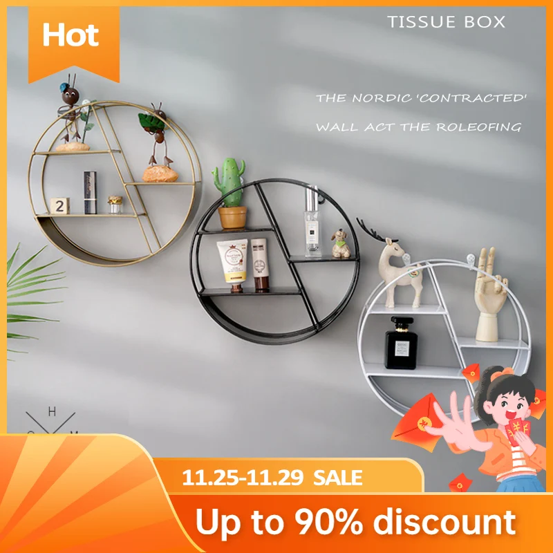 Round/Hexagonal Decorative Wall Ledges Metal Grids Hanging Shelf Rack for Home Bedroom Kitchen Accessories Storage Organizer
Round/Hexagonal Decorative Wall Ledges Metal Grids Hanging Shelf Rack for Home Bedroom Kitchen Accessories Storage Organizer