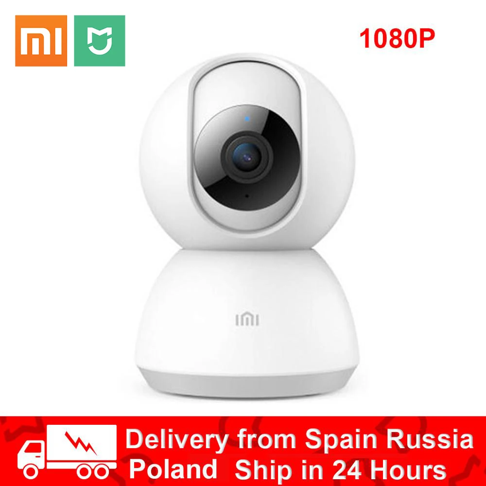 Xiaomi умная камера Веб 2K 1296P 1080P HD WiFi ночное видение 360 Угол Видео IP детский монитор