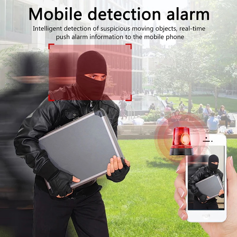 360-degree Panoramic Cam With Message Alarm Two-way Voice 1080P PTZ Wifi IP Camera Outdoor Zoom AI Human Detect Wireless Camera
360-degree Panoramic Cam With Message Alarm Two-way Voice 1080P PTZ Wifi IP Camera Outdoor Zoom AI Human Detect Wireless Camera