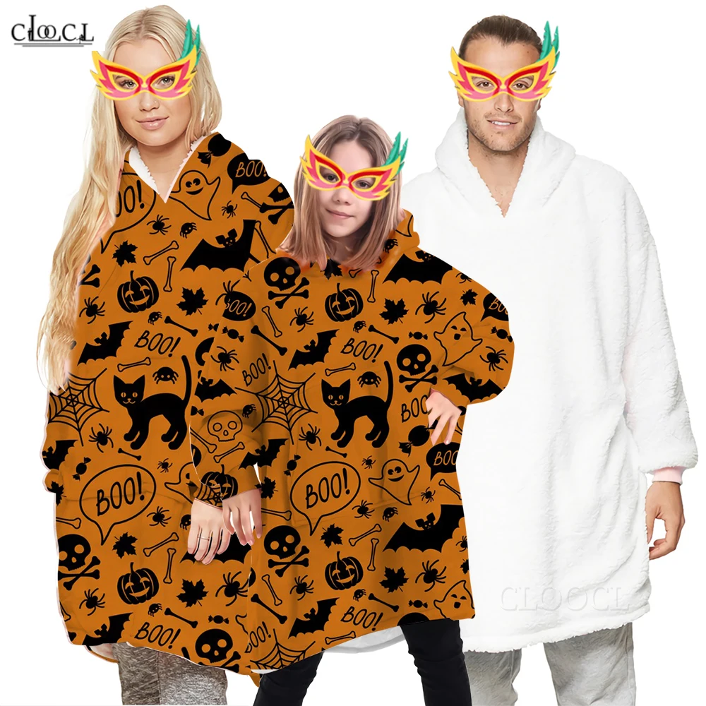 Fashion Hoodies Sweatshirt Horror Halloween Nightgown Blanket Women Cartoon Printed Pullover Winter Oversized Tracksuit Unisex
Fashion Hoodies Sweatshirt Horror Halloween Nightgown Blanket Women Cartoon Printed Pullover Winter Oversized Tracksuit Unisex