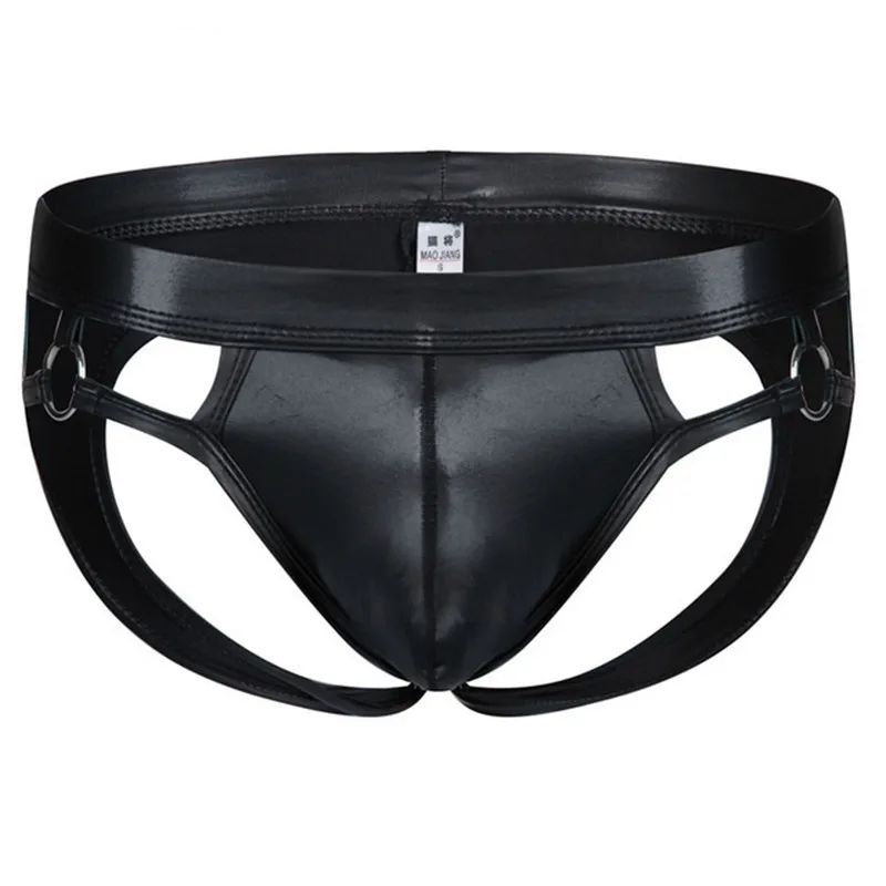 Man Underwear Sexy Faux Leather Open Butt Gay Men Briefs Underwear Gay Funny Backless Jockstrap Underpants
Man Underwear Sexy Faux Leather Open Butt Gay Men Briefs Underwear Gay Funny Backless Jockstrap Underpants