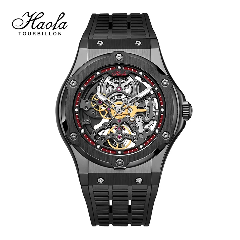 Haofa Automatic Mechanical Watch Men Skeleton Sapphire Self-wind Luxury Brand Fashion Mens Watch 2021 Waterproof orologio uomo
Haofa Automatic Mechanical Watch Men Skeleton Sapphire Self-wind Luxury Brand Fashion Mens Watch 2021 Waterproof orologio uomo