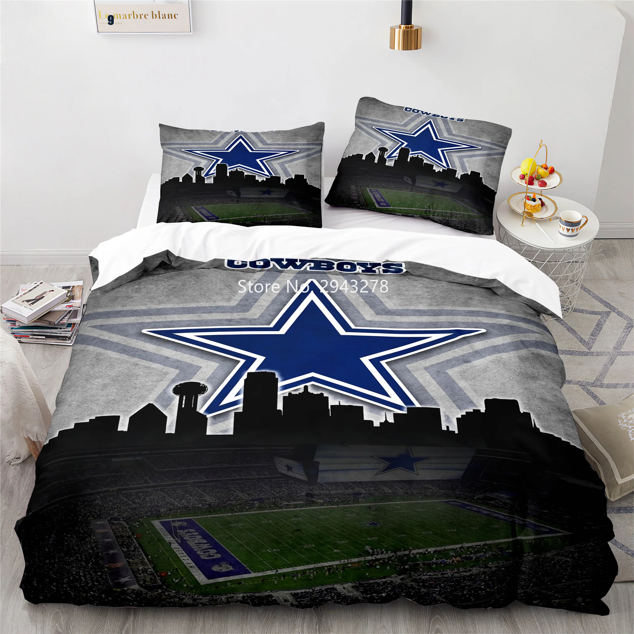 Home Textile Rugby Team Series Pattern Fashion Comfortable Duvet Quilt Cover Pillowcase Bedding Set Teenage Bedroom Decor
Home Textile Rugby Team Series Pattern Fashion Comfortable Duvet Quilt Cover Pillowcase Bedding Set Teenage Bedroom Decor
