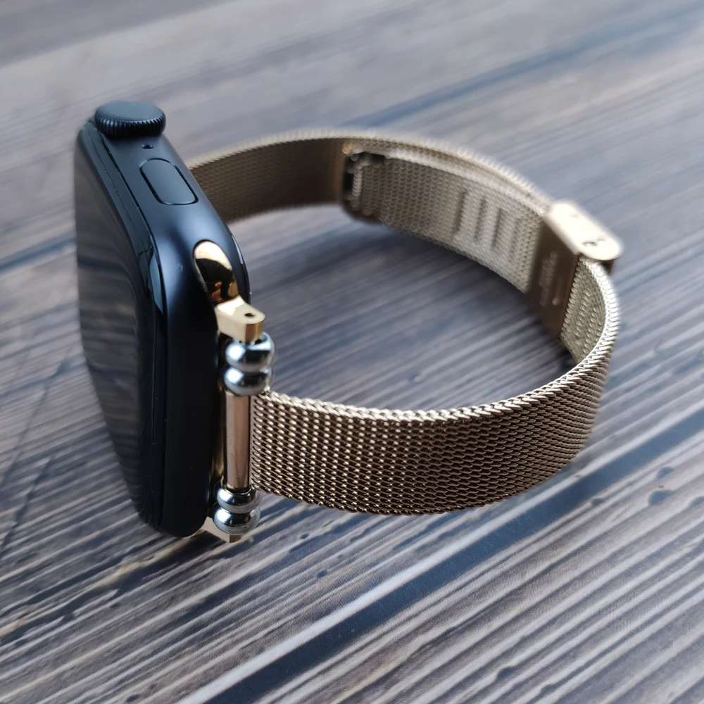 Bands for apple watch 6 40mm 44mm band women correa for iwatch se apple watch 5 4 3 38mm 42mm mesh loop stainless steel strap
Bands for apple watch 6 40mm 44mm band women correa for iwatch se apple watch 5 4 3 38mm 42mm mesh loop stainless steel strap