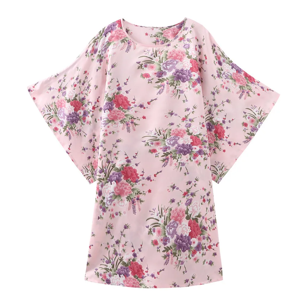 Розовая китайская женская шелковистая ночная рубашка из искусственного шелка, сексуальное короткое платье, летний Повседневный халат, оде... 
Розовая китайская женская шелковистая ночная рубашка из искусственного шелка, сексуальное короткое платье, летний Повседневный халат, оде...