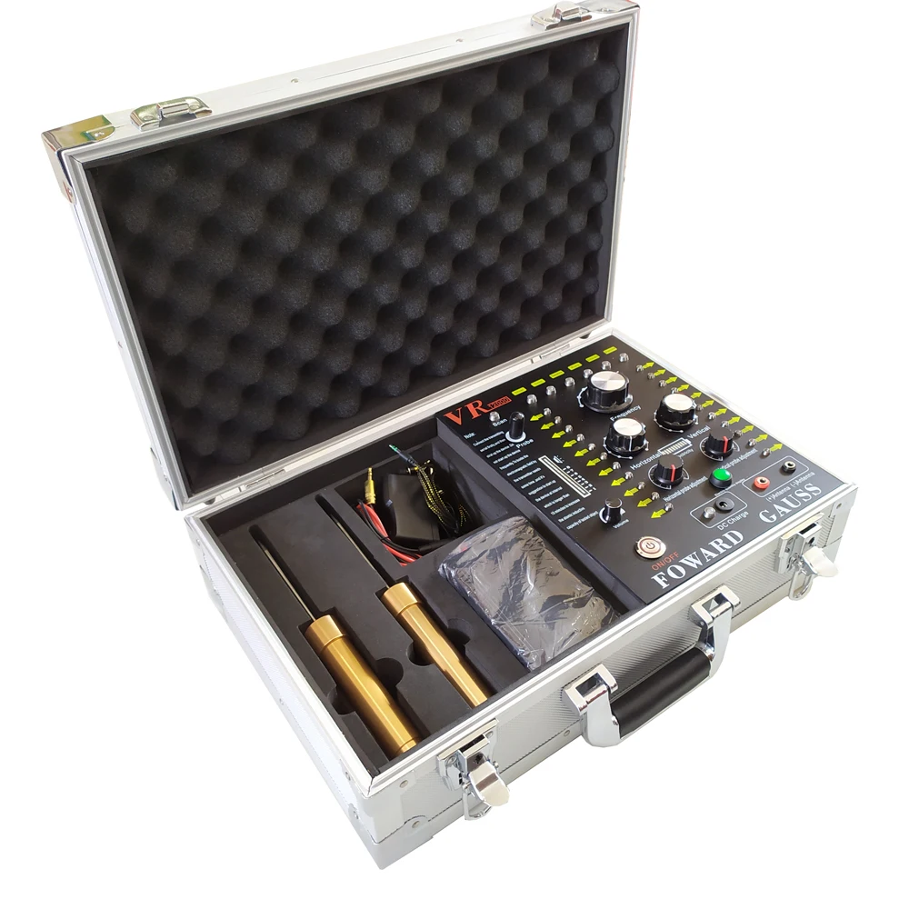 Newest model 250M Depth VR12000 Ultrasonic Long Range Treasure hunting Gold and Gem Metal Detector 
Newest model 250M Depth VR12000 Ultrasonic Long Range Treasure hunting Gold and Gem Metal Detector