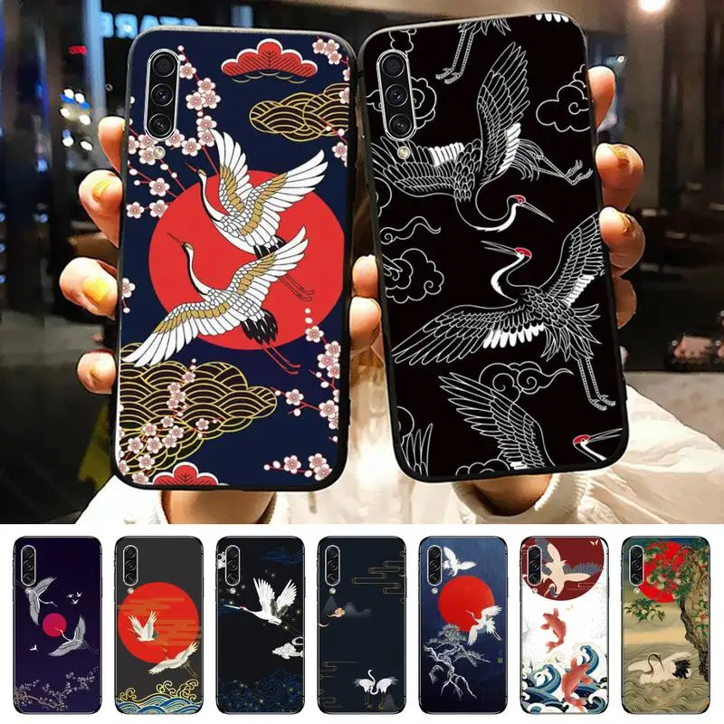 Chinese Style White Crane pattern Phone Case For Samsung galaxy A S note 10 12 20 32 40 50 51 52 70 71 72 21 fe s ultra plus
Chinese Style White Crane pattern Phone Case For Samsung galaxy A S note 10 12 20 32 40 50 51 52 70 71 72 21 fe s ultra plus