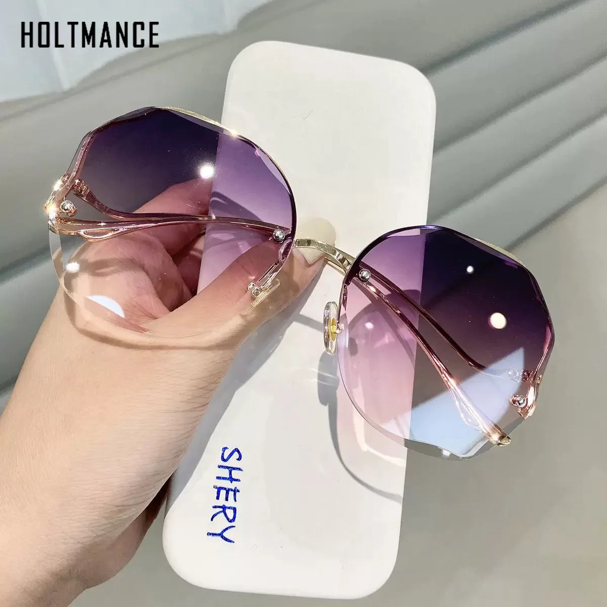 Rimless Sunglasses Fashion Sunglasses Women Tide Vasos Decorativos Vogue Lunette De Soleil Femme Vintage Zonnebril Dames
Rimless Sunglasses Fashion Sunglasses Women Tide Vasos Decorativos Vogue Lunette De Soleil Femme Vintage Zonnebril Dames