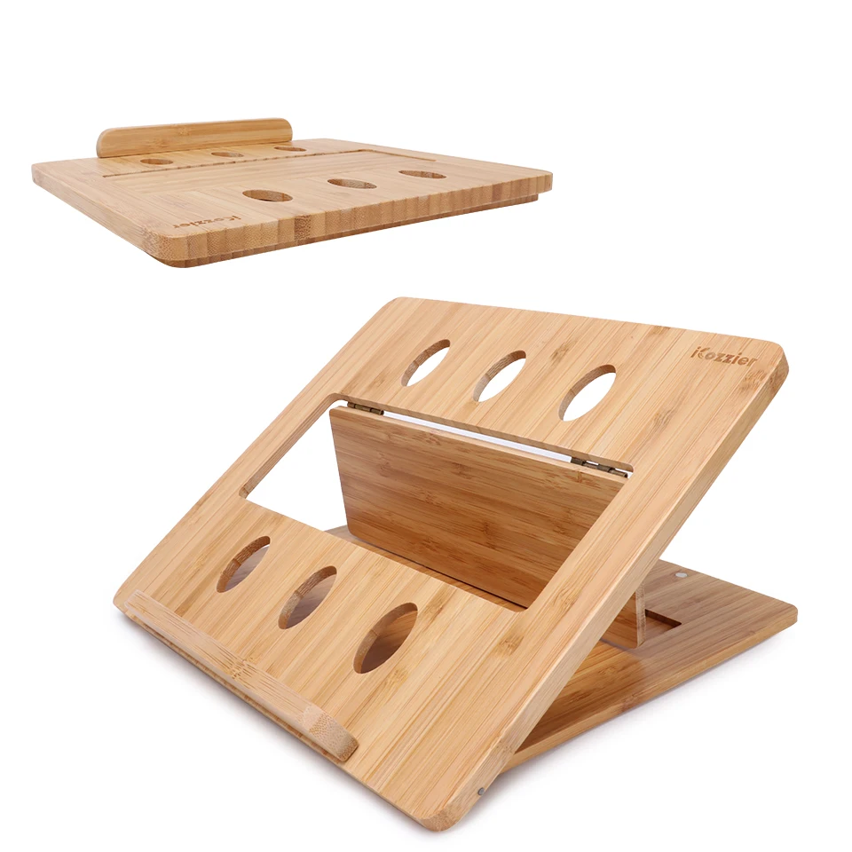 iCozzier Bamboo - Laptop cooling pad - Adjustable bamboo structure, for laptops between 10” and 13.3”
iCozzier Bamboo - Laptop cooling pad - Adjustable bamboo structure, for laptops between 10” and 13.3”