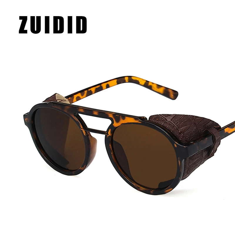 ZUIDID Classic Gothic Steampunk Sunglasses Men's Brand Designer Vintage Retro Round Small Sunglasses Women UV400 Shade Oculos 
ZUIDID Classic Gothic Steampunk Sunglasses Men's Brand Designer Vintage Retro Round Small Sunglasses Women UV400 Shade Oculos