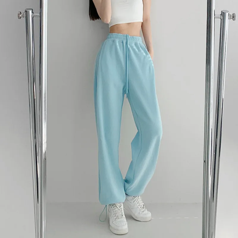 WOMENGAGA Autumn Simple Casual Trouser Korean Hollow Out Heart-shaped Drawstring Loose Straight Sweatpants Women 1RCF
WOMENGAGA Autumn Simple Casual Trouser Korean Hollow Out Heart-shaped Drawstring Loose Straight Sweatpants Women 1RCF