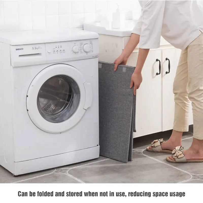 Cotton Linen Laundry Basket With Cover Large Capacity Bathroom Storage Basket Household Collapsible Waterproof Laundry Hamper
Cotton Linen Laundry Basket With Cover Large Capacity Bathroom Storage Basket Household Collapsible Waterproof Laundry Hamper