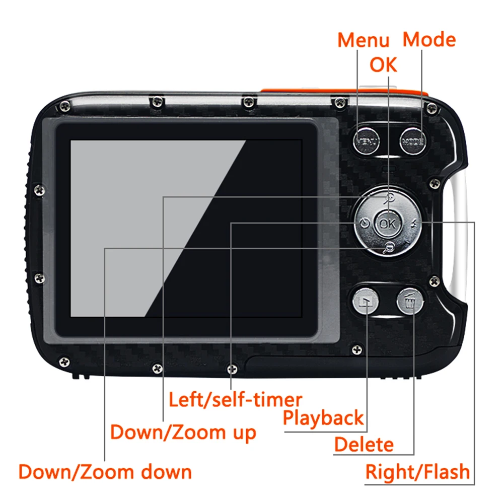 21MP 1080P HD Snorkeling Waterproof 2.8inch LCD Screen With Card Underwater Camera Swimming Selfie CMOS Sensor Video Recorder
21MP 1080P HD Snorkeling Waterproof 2.8inch LCD Screen With Card Underwater Camera Swimming Selfie CMOS Sensor Video Recorder