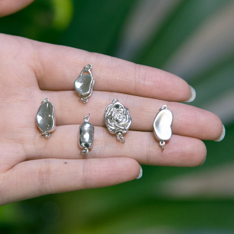 Hobbyworker High Quality Multi Size Sterling Silver Micro-inlaid Zircon Lobster Clasp for DIY Bracelet Accessories A0086
Hobbyworker High Quality Multi Size Sterling Silver Micro-inlaid Zircon Lobster Clasp for DIY Bracelet Accessories A0086