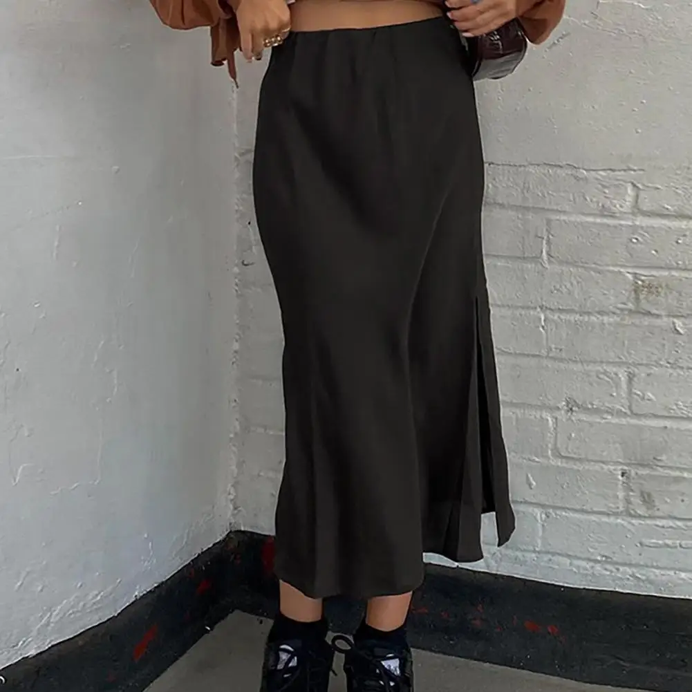 Vintage Long Skirts Women High Waisted Skirts Women Harajuku Skirts Street Retro Solid Color Split Slim Skirt Satin Split Skirt
Vintage Long Skirts Women High Waisted Skirts Women Harajuku Skirts Street Retro Solid Color Split Slim Skirt Satin Split Skirt