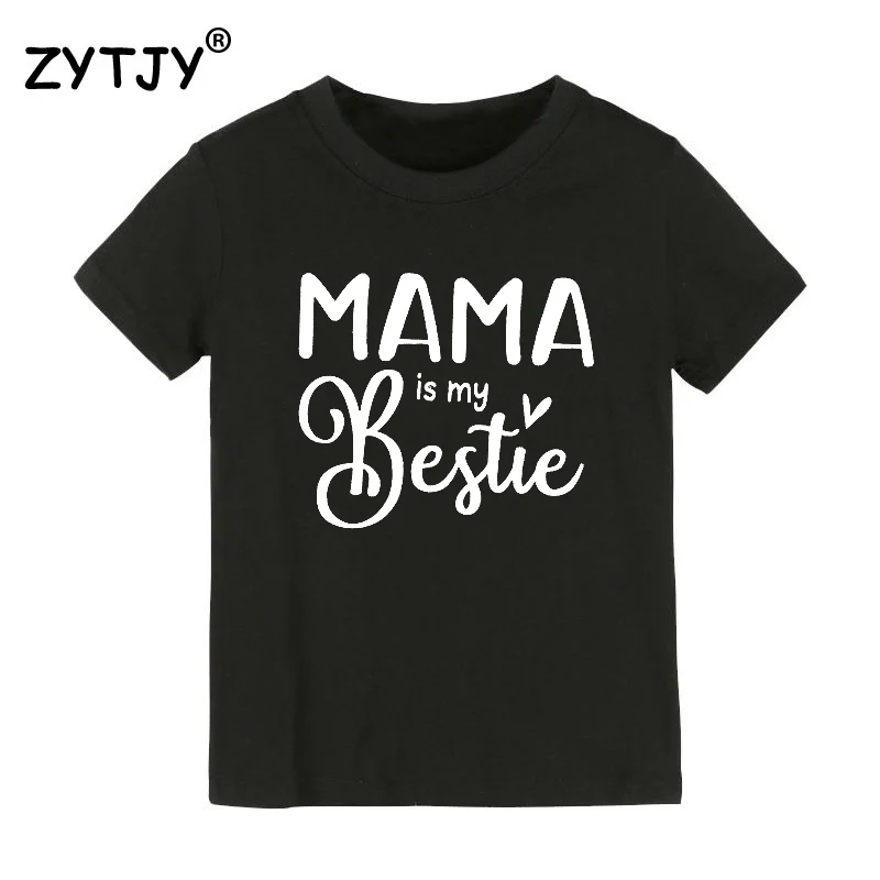 Детская футболка с принтом «Mama Is My Bestie» футболка для мальчиков и девочек, детская одежда для малышей Забавные футболки Tumblr, CZ-104
Детская футболка с принтом «Mama Is My Bestie» футболка для мальчиков и девочек, детская одежда для малышей Забавные футболки Tumblr, CZ-104