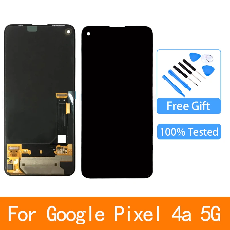6.2"For Google Pixel 4a 5G LCD Display Touch Screen Digitizer Assembly Replacement For Google Pixel 4a 5G Diaplay Pixel4a 5G LCD
6.2"For Google Pixel 4a 5G LCD Display Touch Screen Digitizer Assembly Replacement For Google Pixel 4a 5G Diaplay Pixel4a 5G LCD