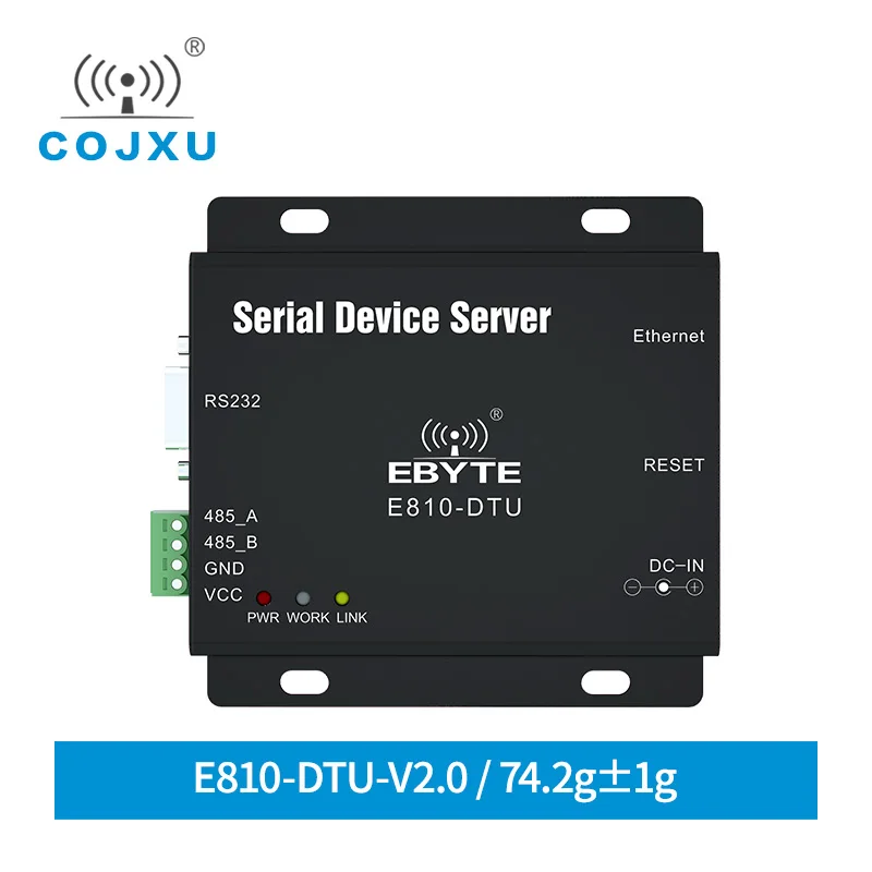 RS485/RS232 для последовательного сервера Ethernet MQTT Industrial Modbus TCP/UDP RTU RJ45 на