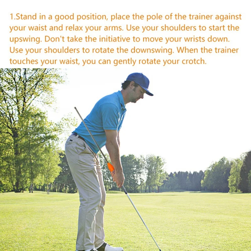 19.29 Inch Golf Swing Trainer Beginner Gesture Alignment Correction Golf Beginner Golf Training Aid Practicing Guide
19.29 Inch Golf Swing Trainer Beginner Gesture Alignment Correction Golf Beginner Golf Training Aid Practicing Guide