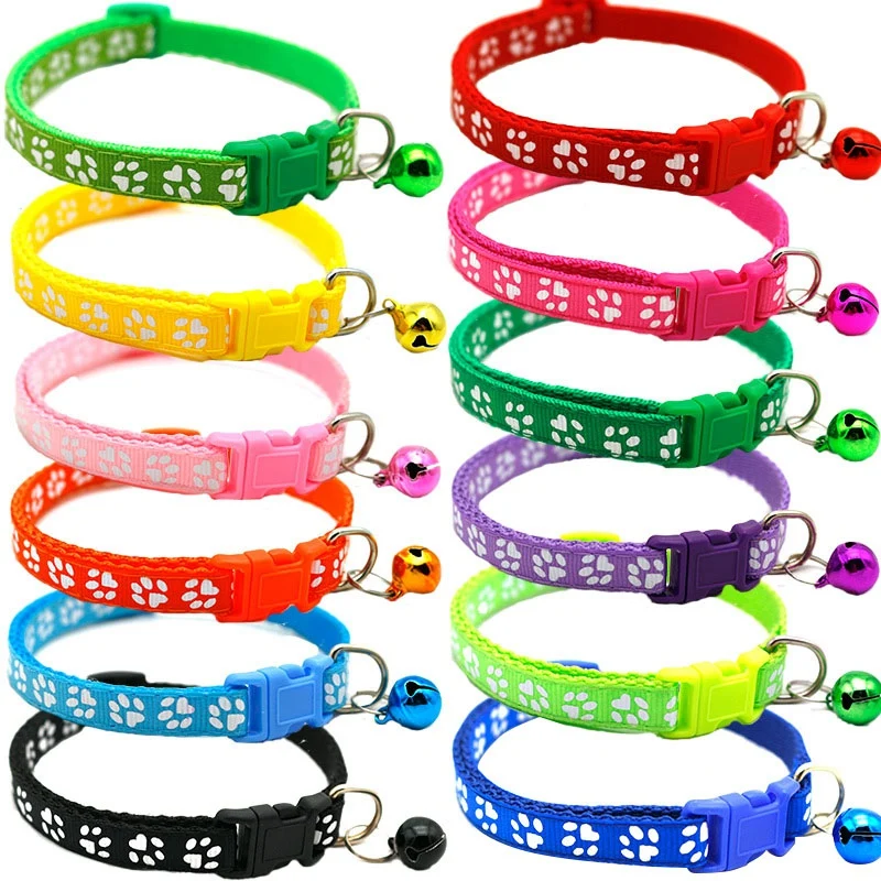 Cat Collar and Bell with Safety Quick Release Break Away Buckle, Suitable and Adjustable (12 Pcs) Adjustable 19-32cm
Cat Collar and Bell with Safety Quick Release Break Away Buckle, Suitable and Adjustable (12 Pcs) Adjustable 19-32cm
