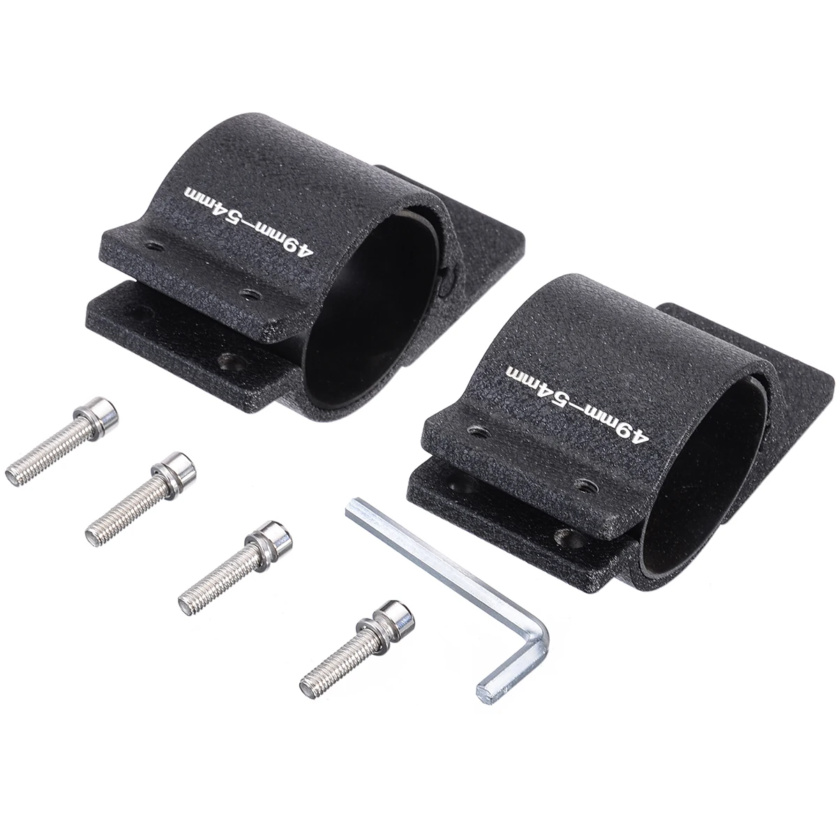 2PCS 49-54mm Black Aluminium Motorcycle Fork Clamp Mount Holder Bracket For Headlight Turn Signal Light Fog Light
2PCS 49-54mm Black Aluminium Motorcycle Fork Clamp Mount Holder Bracket For Headlight Turn Signal Light Fog Light