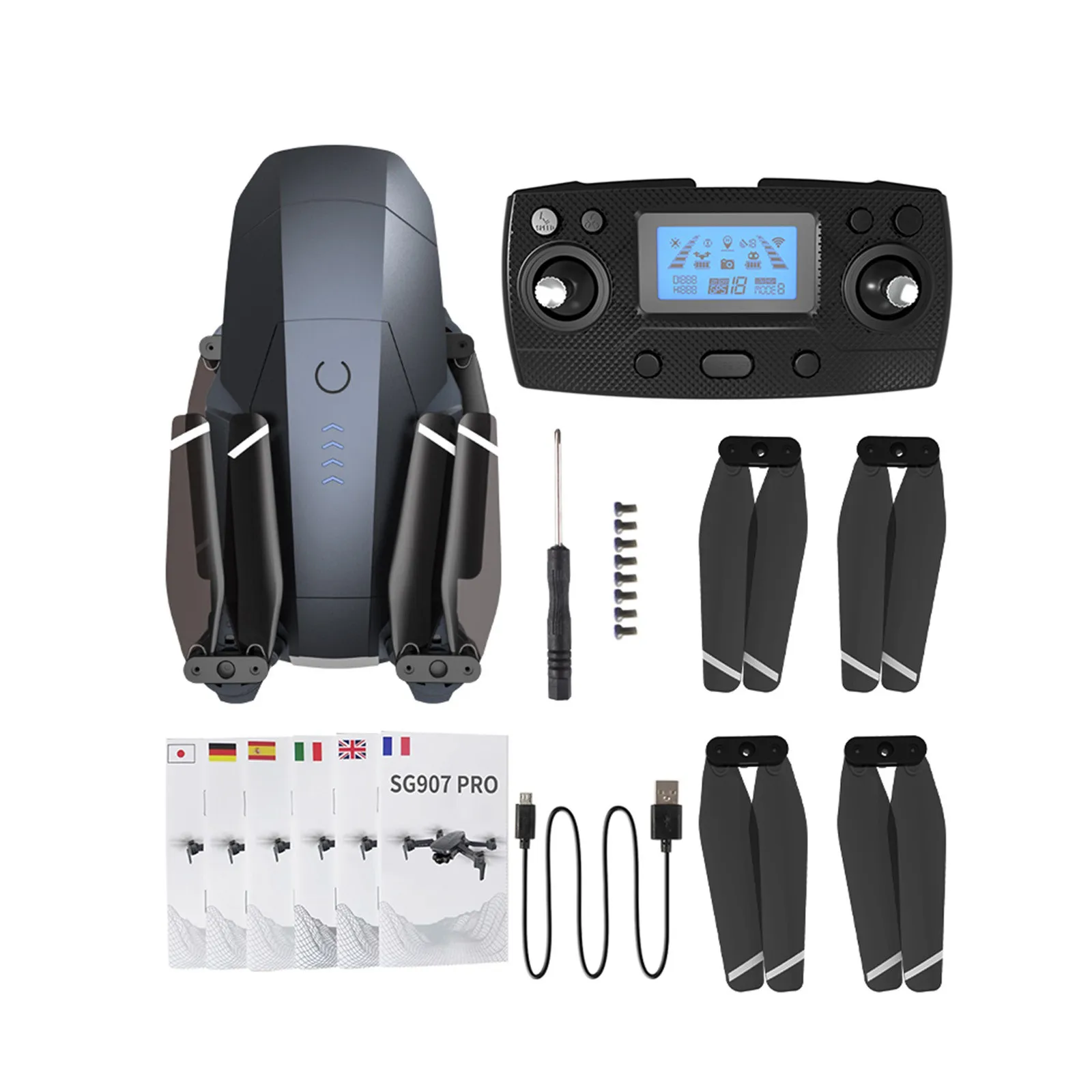 2020 NEW SG907 Pro Drone Quadcopter GPS HeightHold5G WIFI 4k HD Mechanical 2-Axis Gimbal Camera Supports TF Card RC Drones
2020 NEW SG907 Pro Drone Quadcopter GPS HeightHold5G WIFI 4k HD Mechanical 2-Axis Gimbal Camera Supports TF Card RC Drones