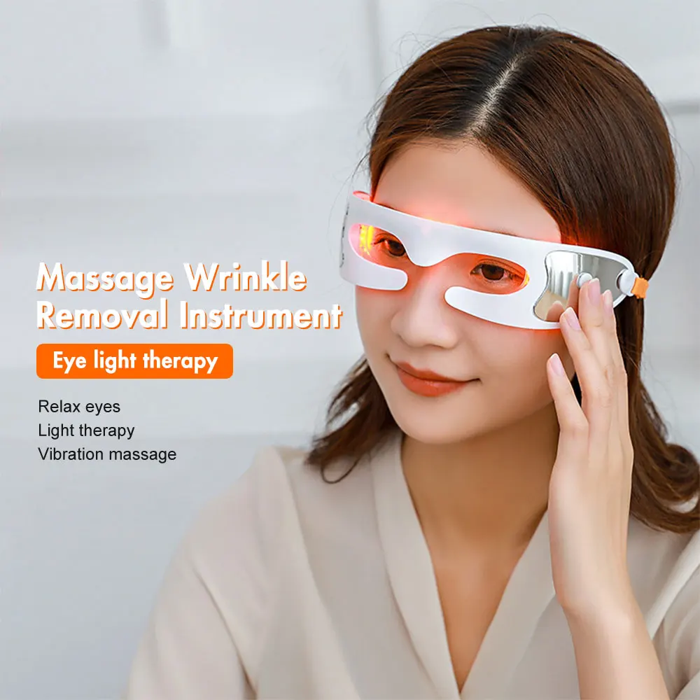 3D Eye Beauty Mask Electric Eye Massager Anti-Wrinkle Heating Red Light Therapy Vibration Fatigue Relief Eye Bag Wrinkle Removal
3D Eye Beauty Mask Electric Eye Massager Anti-Wrinkle Heating Red Light Therapy Vibration Fatigue Relief Eye Bag Wrinkle Removal