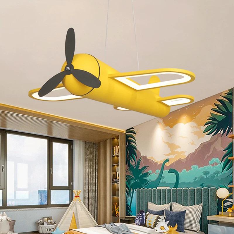 Led pendant Lights Modern Hanging Lamp Yellow Blue Aircraft for Kids Room Bedroom Kitchen Decoration Christmas Gift Children
Led pendant Lights Modern Hanging Lamp Yellow Blue Aircraft for Kids Room Bedroom Kitchen Decoration Christmas Gift Children