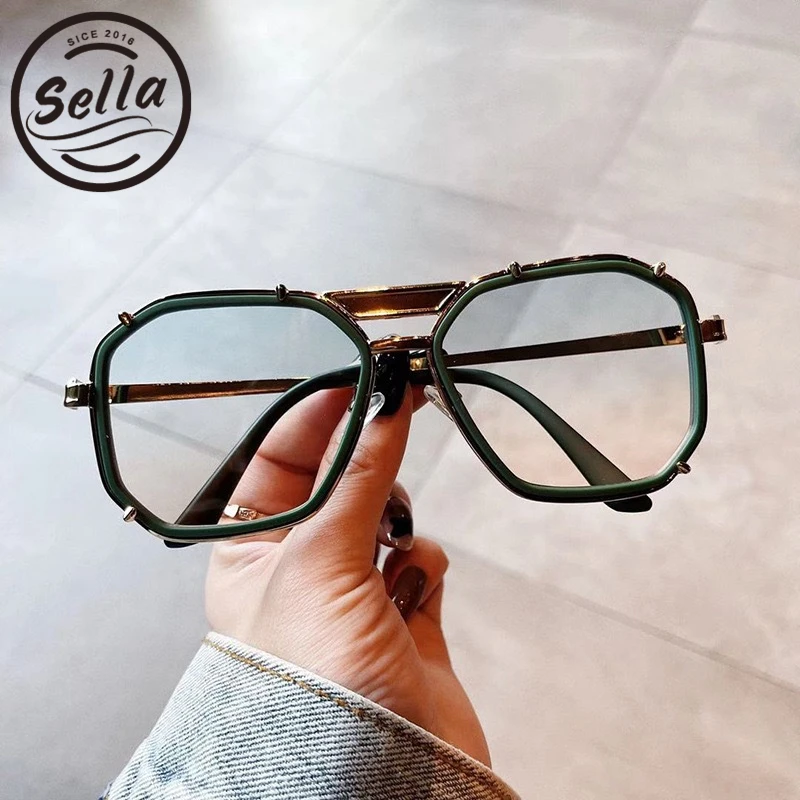 Sella New Steampunk Men Women Retro Fashion Sunglasses Alloy Frame Irregular Double Brige Vintage Punk Sun Glasses Men Shades
Sella New Steampunk Men Women Retro Fashion Sunglasses Alloy Frame Irregular Double Brige Vintage Punk Sun Glasses Men Shades