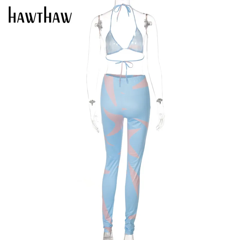 Hawthaw Women Fashion Summer Summer V Neck Bra Long Pants Printed Two Pieces Set Suit Outfit 2021 Female Clothing Streetwear
Hawthaw Women Fashion Summer Summer V Neck Bra Long Pants Printed Two Pieces Set Suit Outfit 2021 Female Clothing Streetwear