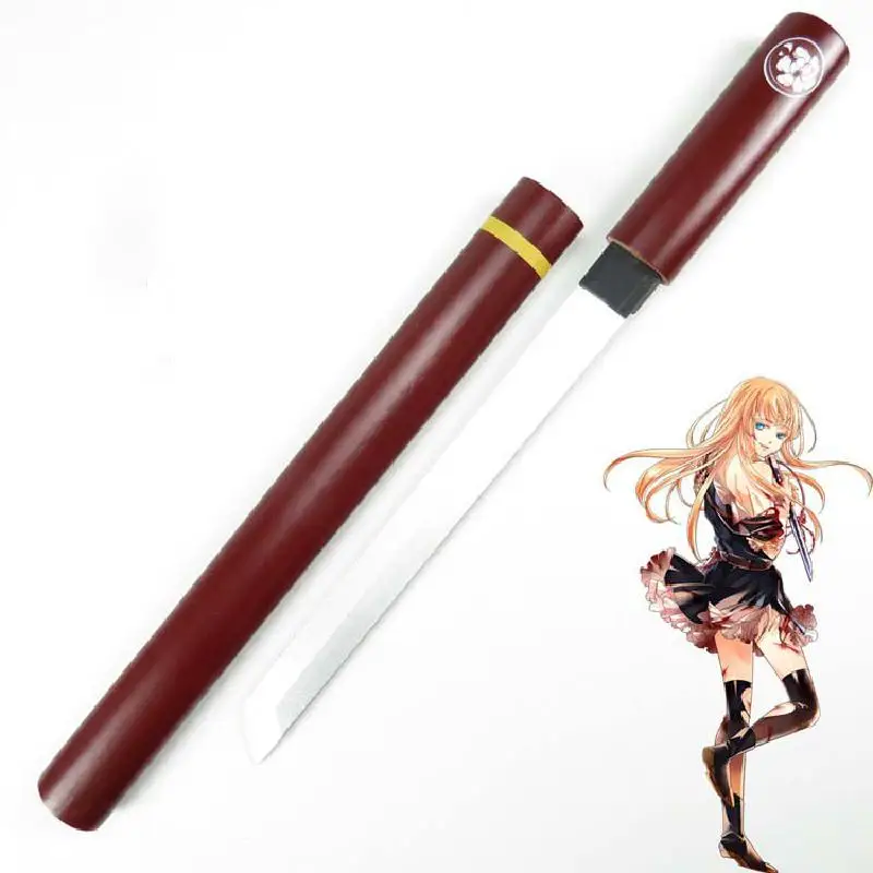 

Touken Ranbu онлайн нож из деревянного меча Midare Toushirou Косплей самурайский меч катана ниндзя Espada оружие реквизит игрушки для подростков