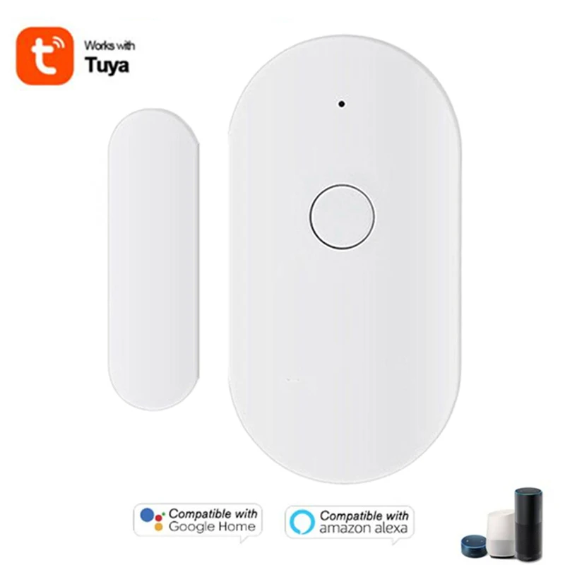 Умный датчик двери Tuya с Wi-Fi, Беспроводной сенсор для окон, работает с приложением TuyaSmart
Умный датчик двери Tuya с Wi-Fi, Беспроводной сенсор для окон, работает с приложением TuyaSmart