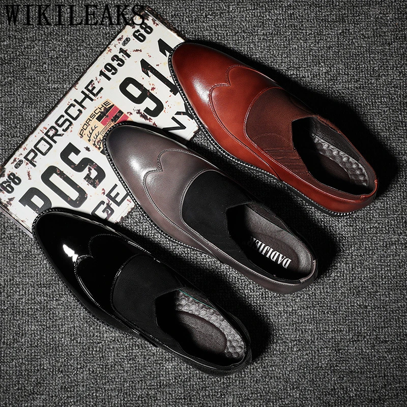 Brogues Loafers Men Shoes Leather Oxford Wedding Shoes Men Italian Men Shoes Elegant Sepatu Slip On Pria Zapatos Para Hombre
Brogues Loafers Men Shoes Leather Oxford Wedding Shoes Men Italian Men Shoes Elegant Sepatu Slip On Pria Zapatos Para Hombre