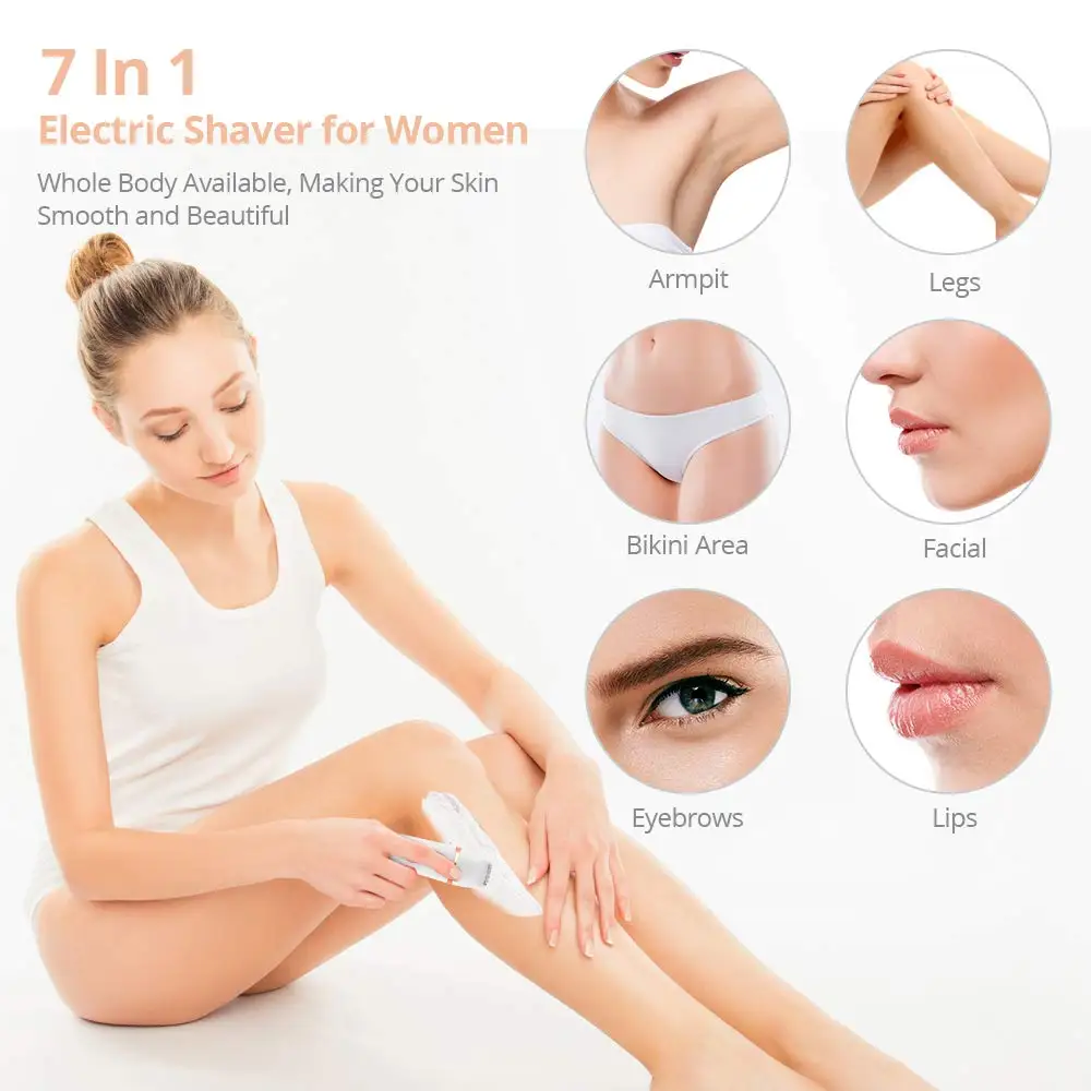 7 In 1 Lady Razors and Trimmers Kit Mutilfunctional Hair Removal For Bikini Eyeblow Trimmer Hair Groomer Beauty care Device
7 In 1 Lady Razors and Trimmers Kit Mutilfunctional Hair Removal For Bikini Eyeblow Trimmer Hair Groomer Beauty care Device