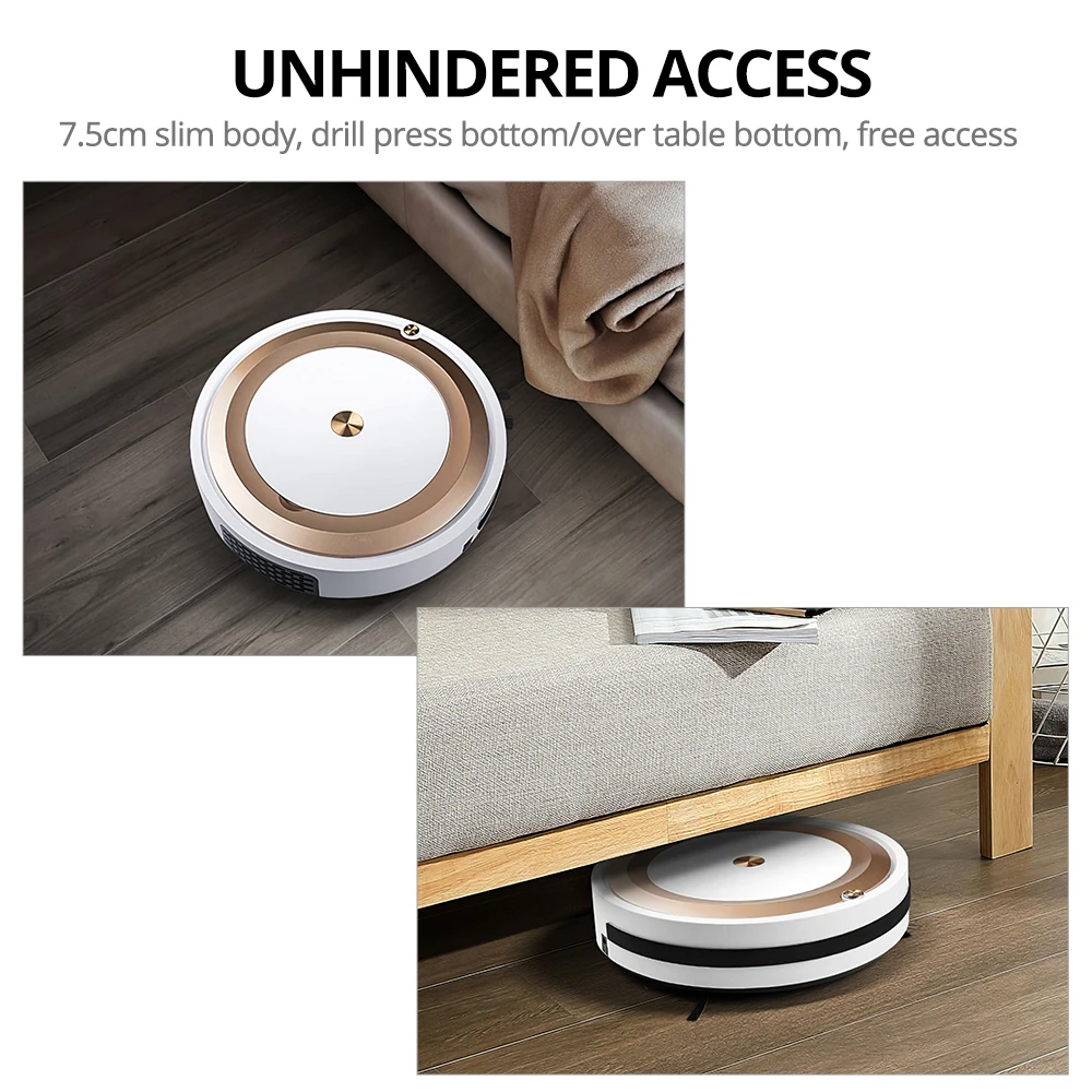 APP Remote Control Robot Vacuum Cleaner Smart USB Rechargeable Dry and Wet Sweeper Robotic Vacuum Cleaner for home
APP Remote Control Robot Vacuum Cleaner Smart USB Rechargeable Dry and Wet Sweeper Robotic Vacuum Cleaner for home