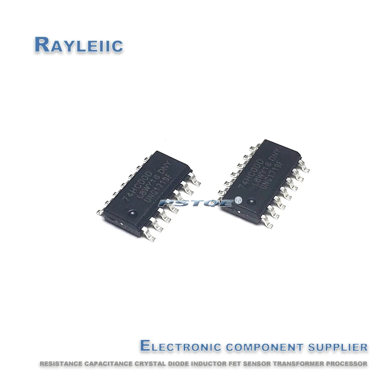 Новый 74HC00D SOP14 74HC00 SOP 14 SN74HC00DR SN74HC00 SMD четыре два входа NAND чип затвора Бесплатная