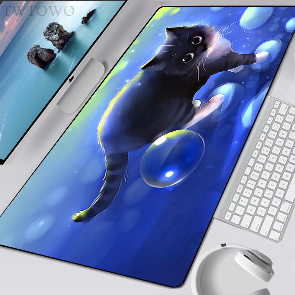 Mouse Pad Gamer Computer HD Home Custom Mouse Mat keyboard pad Animal Cartoon Cute Cat Anti-slip Office Laptop Soft
Mouse Pad Gamer Computer HD Home Custom Mouse Mat keyboard pad Animal Cartoon Cute Cat Anti-slip Office Laptop Soft