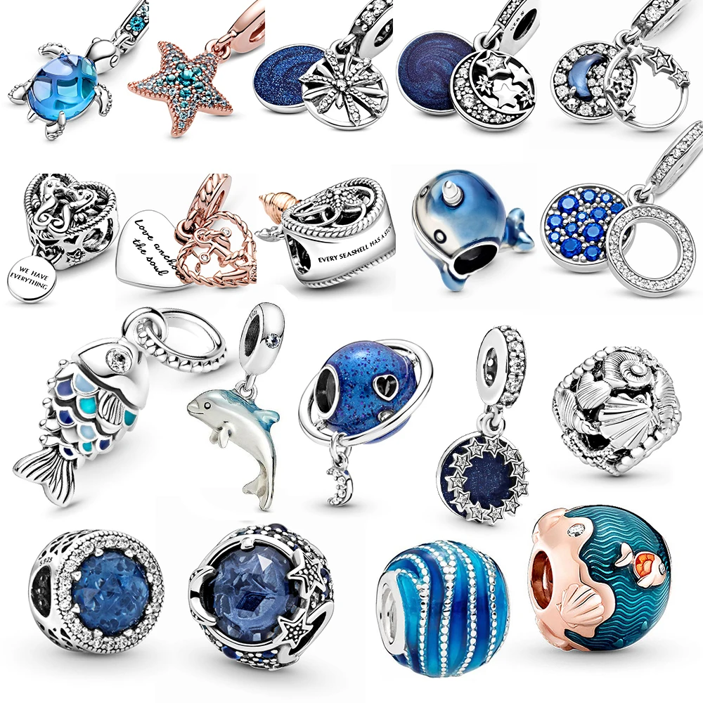 Hot Jewelry ladies bracelet suitable for original Pandora DIY accessories small jewelry marine beads925 sterling silver luxury
Hot Jewelry ladies bracelet suitable for original Pandora DIY accessories small jewelry marine beads925 sterling silver luxury