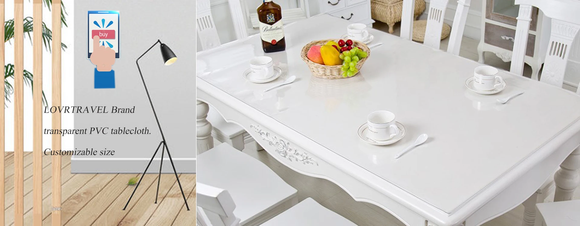 PVC Table carpet Transparent D' Waterproof Tablecloth Oil Tablecloth with Kitchen Pattern Glass Soft Cloth table cover 1.0 mm
PVC Table carpet Transparent D' Waterproof Tablecloth Oil Tablecloth with Kitchen Pattern Glass Soft Cloth table cover 1.0 mm