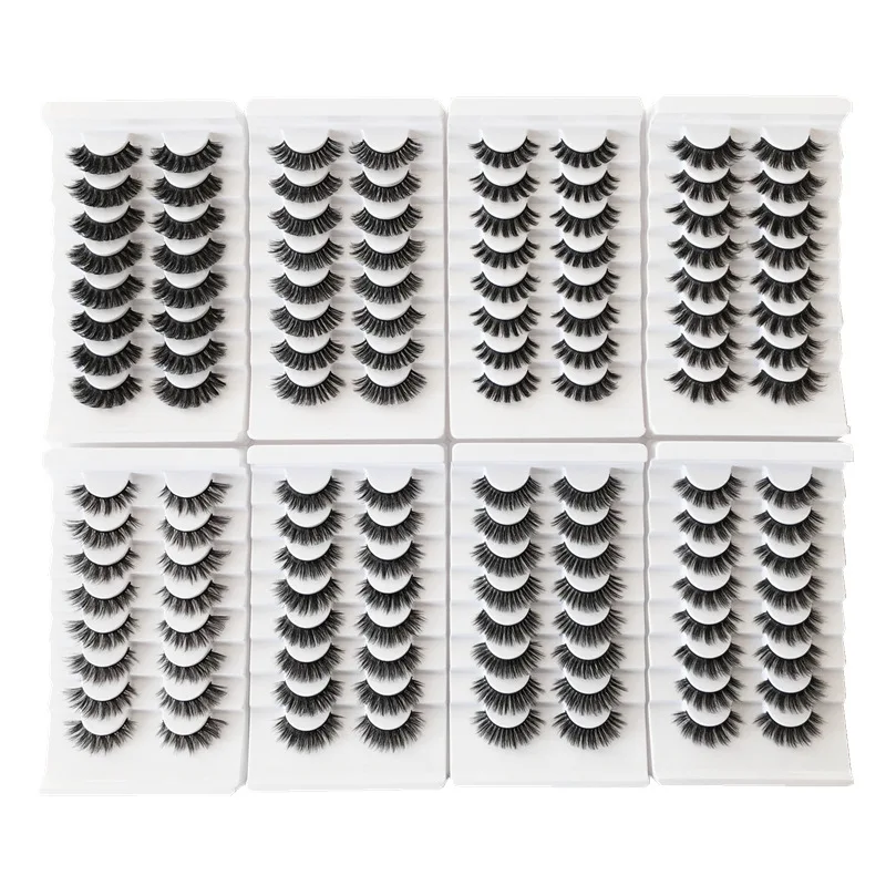 8 Pairs 3D Faux Mink Eyelashes Natural Thick Long False Eyelashes Dramatic Fake Lashes Eyes Makeup Extension Beauty
8 Pairs 3D Faux Mink Eyelashes Natural Thick Long False Eyelashes Dramatic Fake Lashes Eyes Makeup Extension Beauty