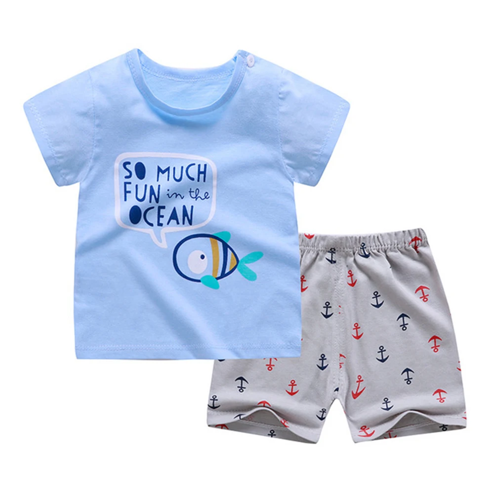2020 Summer Baby Boy Girls Cotton T-Shirt+Short Pants Kids Clothing Sets Clothes Outfits Bebes Suits for 12M to 5 Years Old kids
2020 Summer Baby Boy Girls Cotton T-Shirt+Short Pants Kids Clothing Sets Clothes Outfits Bebes Suits for 12M to 5 Years Old kids