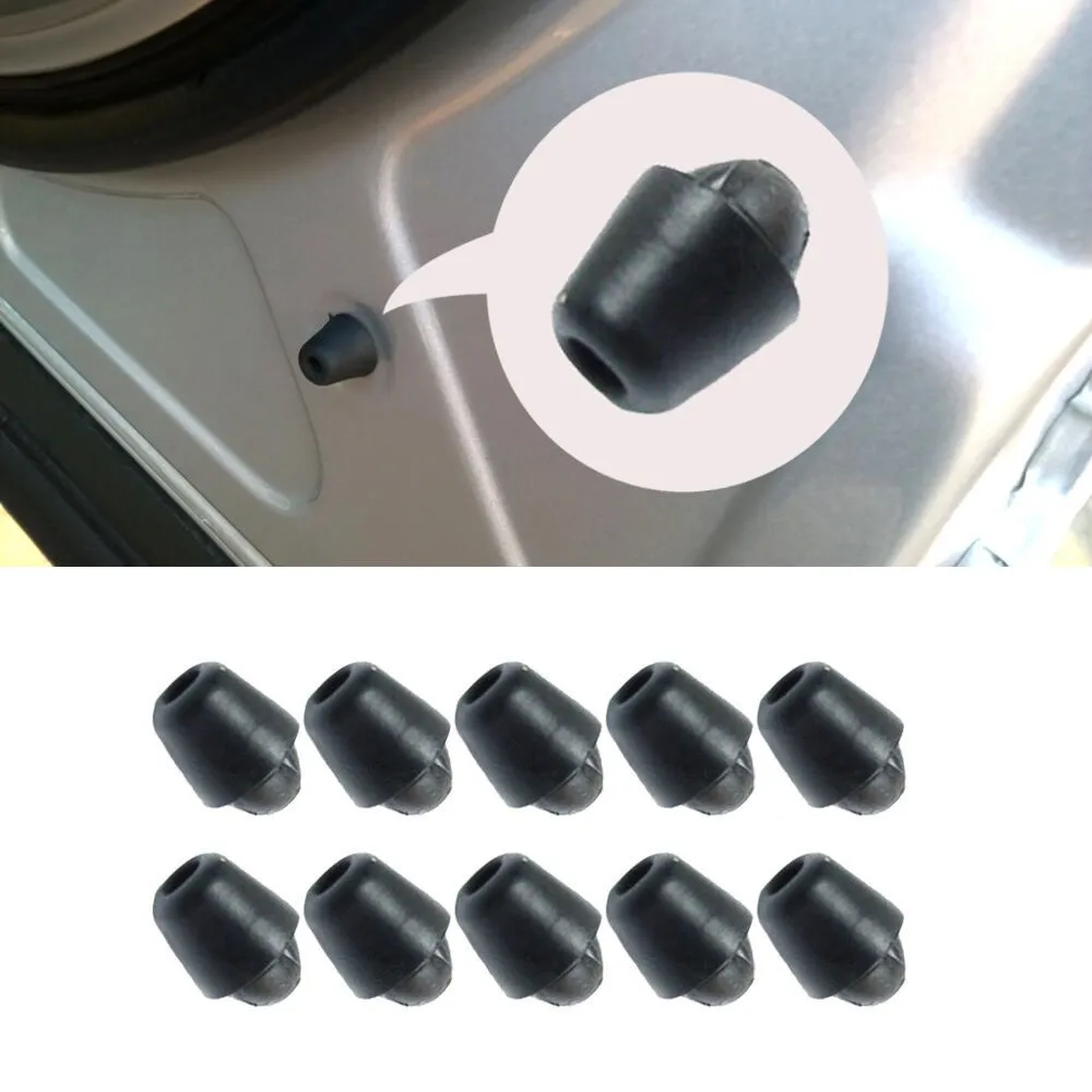 

10pcs Black Rubber Car Bumper Door Overslam For Hyundai KIA K3 K4 K5 Elantra Accent Tucson 8219128010 Car Clip