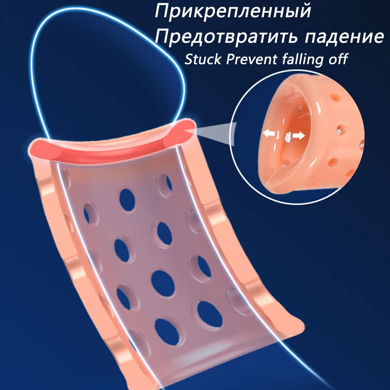 5 шт./компл. кольцо для коррекции Foreskin мужской тренажер пениса коррекция foreskin секс игрушки мужчин Задержка