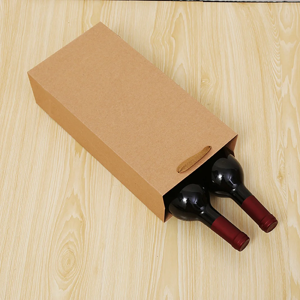 12pcs Kraft Paper Red Hand Bag Drinks Packing Bag Storage Bag (Single-Vessle 11*9*35)
12pcs Kraft Paper Red Hand Bag Drinks Packing Bag Storage Bag (Single-Vessle 11*9*35)