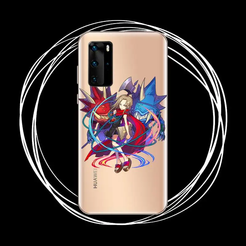 Anime Shaman King Phone Case Transparent for Huawei P20 P30 P40 lite pro P smart 2019 honor 8x 10i 
Anime Shaman King Phone Case Transparent for Huawei P20 P30 P40 lite pro P smart 2019 honor 8x 10i