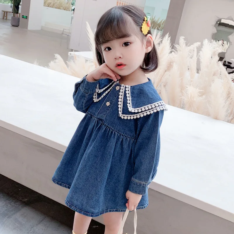 Girl'S Denim Dress Baby Girl Long Sleeve Dress Plus Children's Color Babies Dress Infant Christmas Dress
Girl'S Denim Dress Baby Girl Long Sleeve Dress Plus Children's Color Babies Dress Infant Christmas Dress