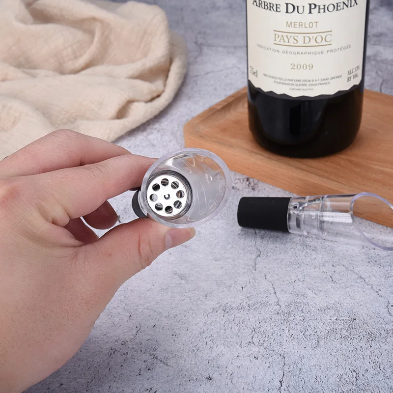 1pcs Creative 9.3x3.5cm Silicone Decanter Bottle Stopper Wine Pourer Barware Bar Tools Acrylic Wine Pourer Grape Pourer
1pcs Creative 9.3x3.5cm Silicone Decanter Bottle Stopper Wine Pourer Barware Bar Tools Acrylic Wine Pourer Grape Pourer