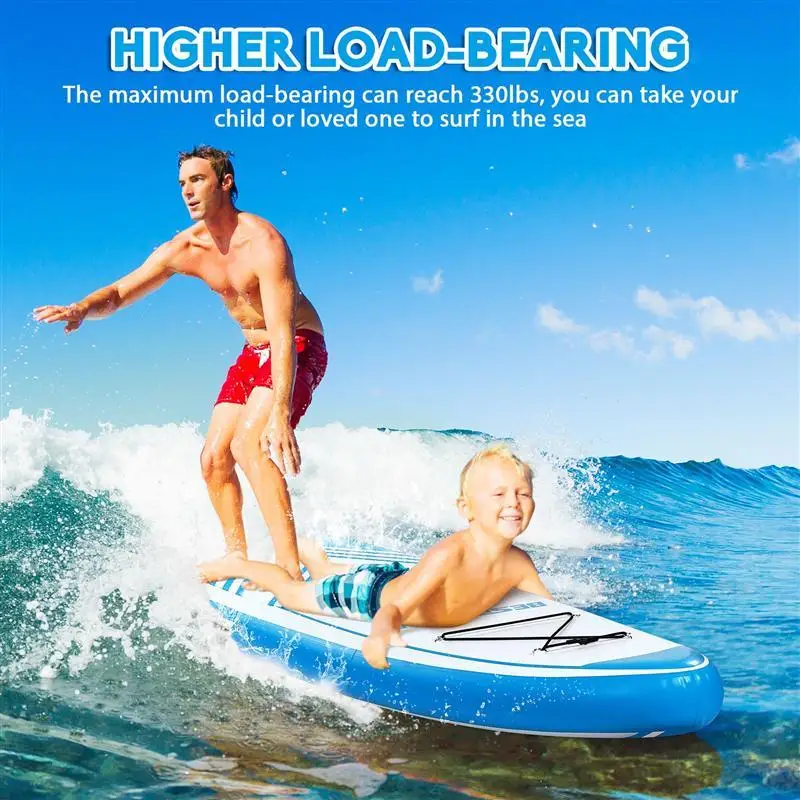 BESPORTBLE Paddle Board Premium Inflatable Paddle Board Stand up Paddle Board Bonus Manual Pump Ankle Leash Repair Kit for Adult
BESPORTBLE Paddle Board Premium Inflatable Paddle Board Stand up Paddle Board Bonus Manual Pump Ankle Leash Repair Kit for Adult